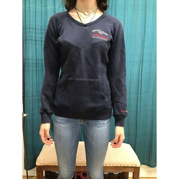Indian Motorcycle Navy Sweatshirt - Picture 5 of 6